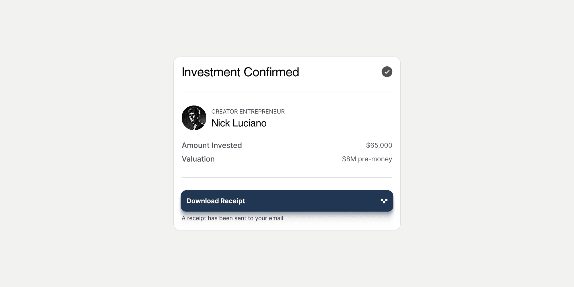 Crowdsurf investment flow