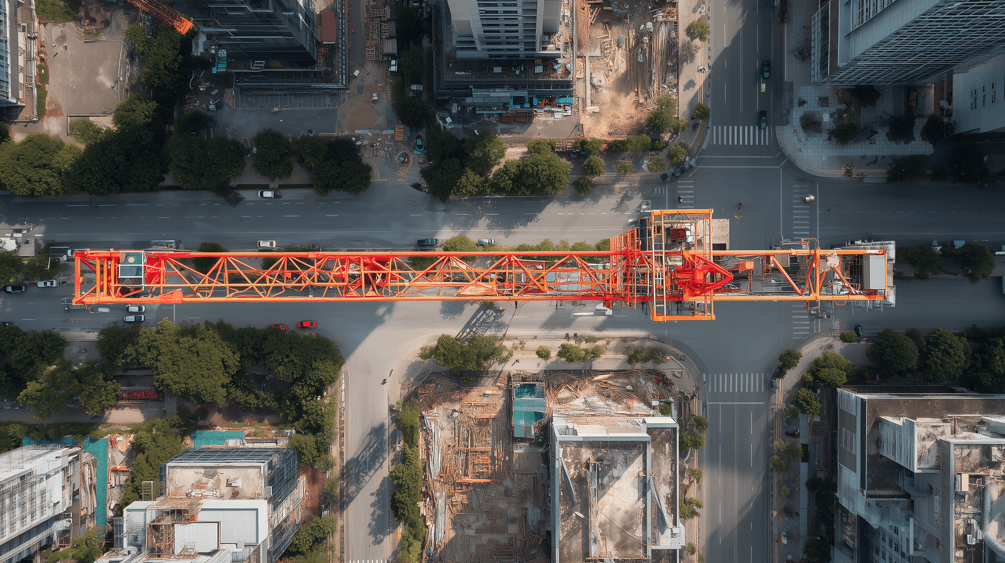 DroneBundle imagery, construction site