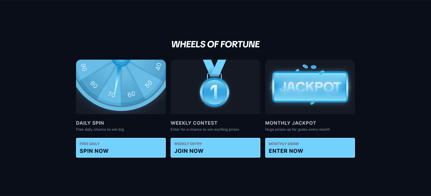 Frostbet, product design