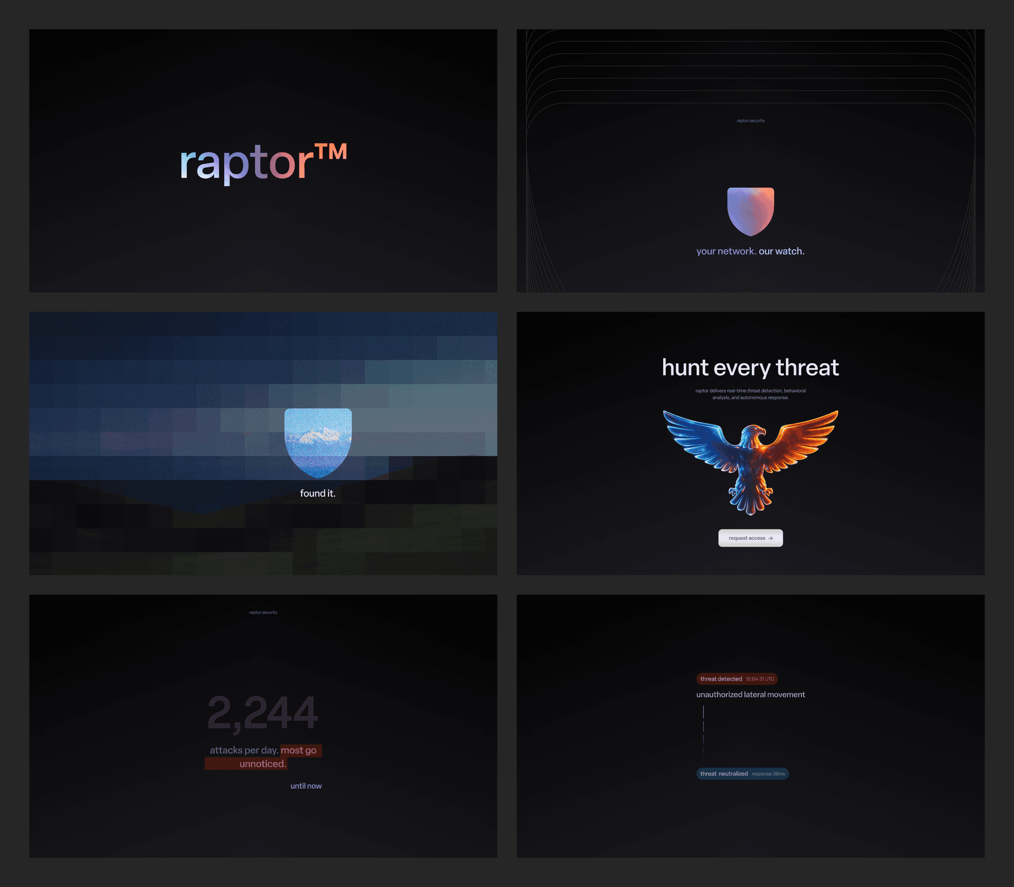 Raptor, branding