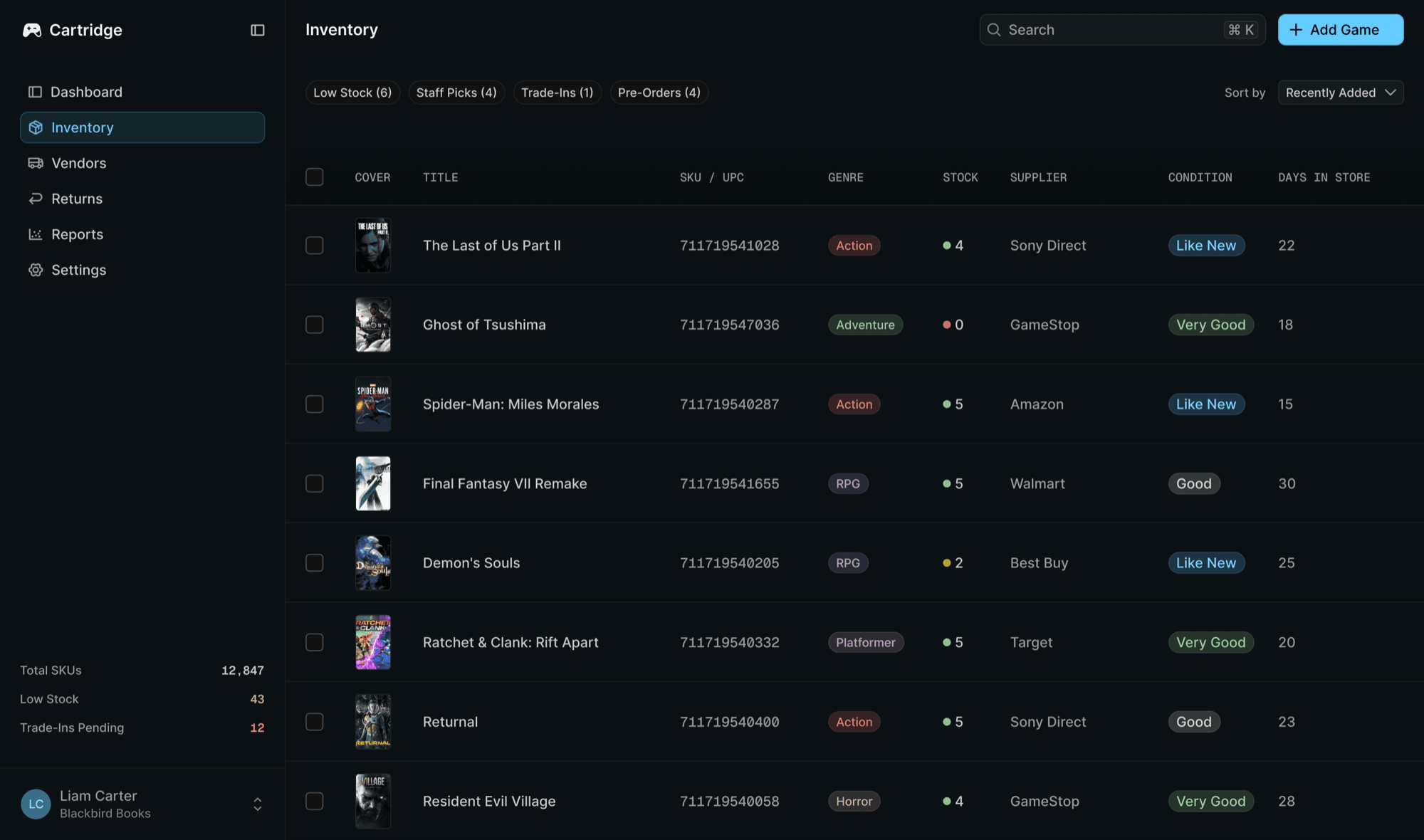 Setlist, product design