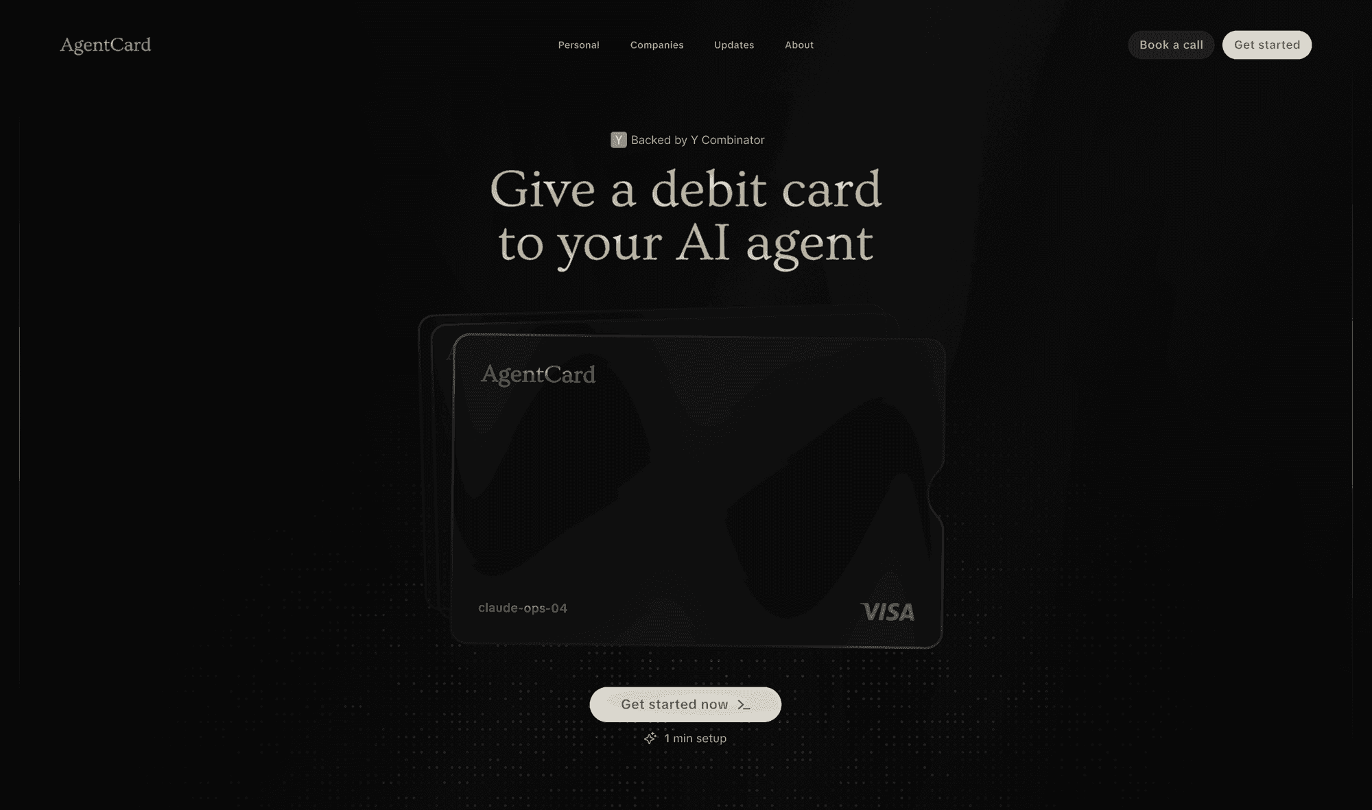 Agentcard, websites