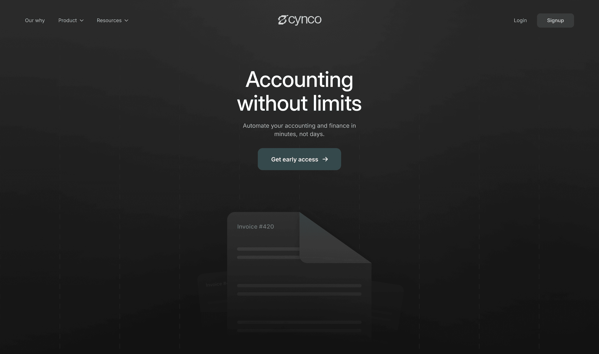 Cynco, websites