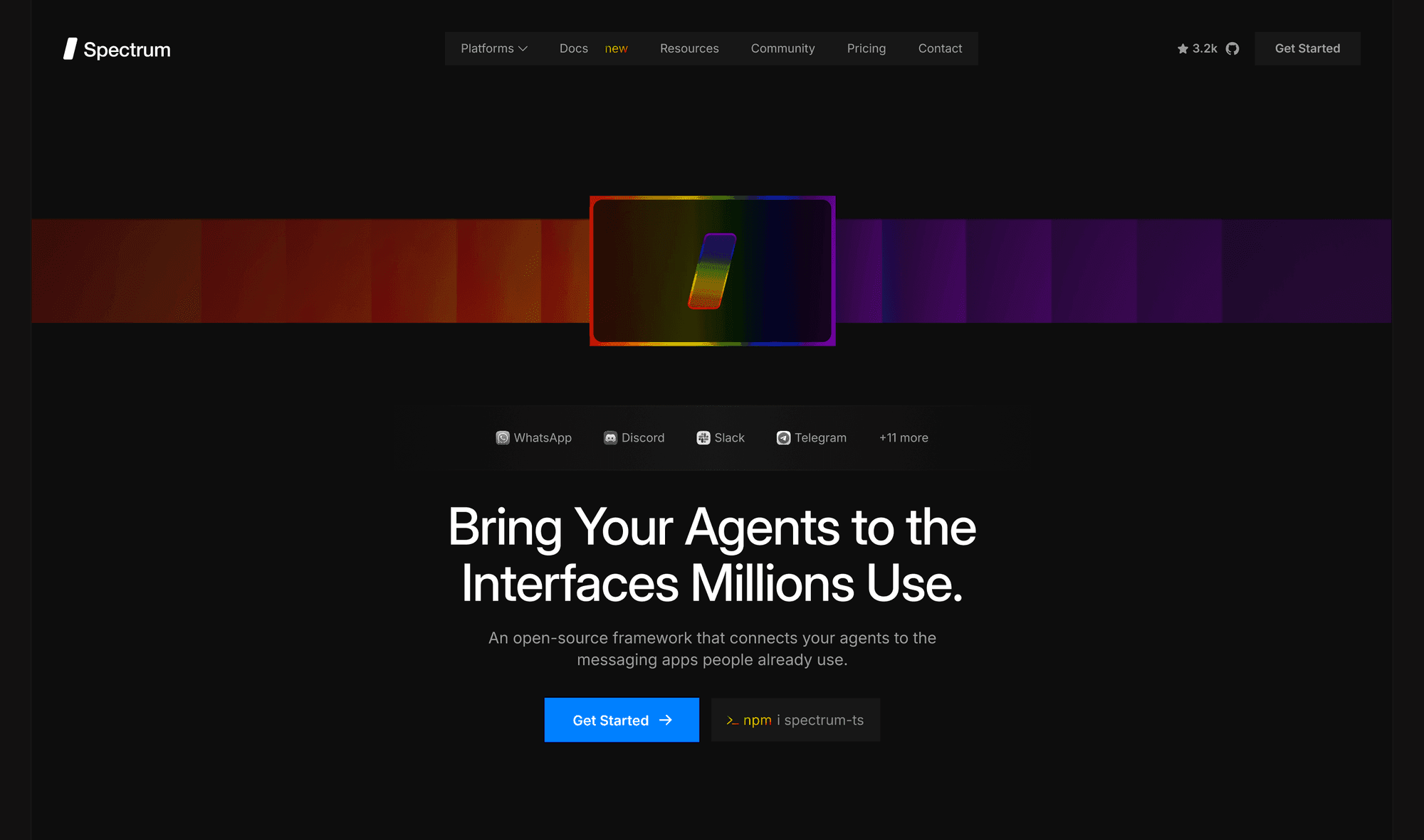 Spectrum, websites
