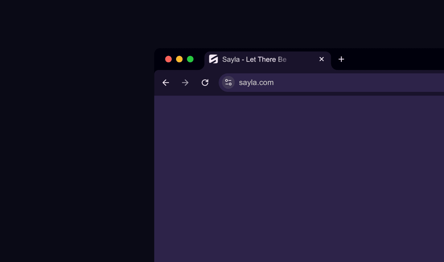 Sayla logo mockup